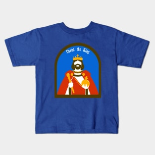 Christ the King Window Logo Kids T-Shirt